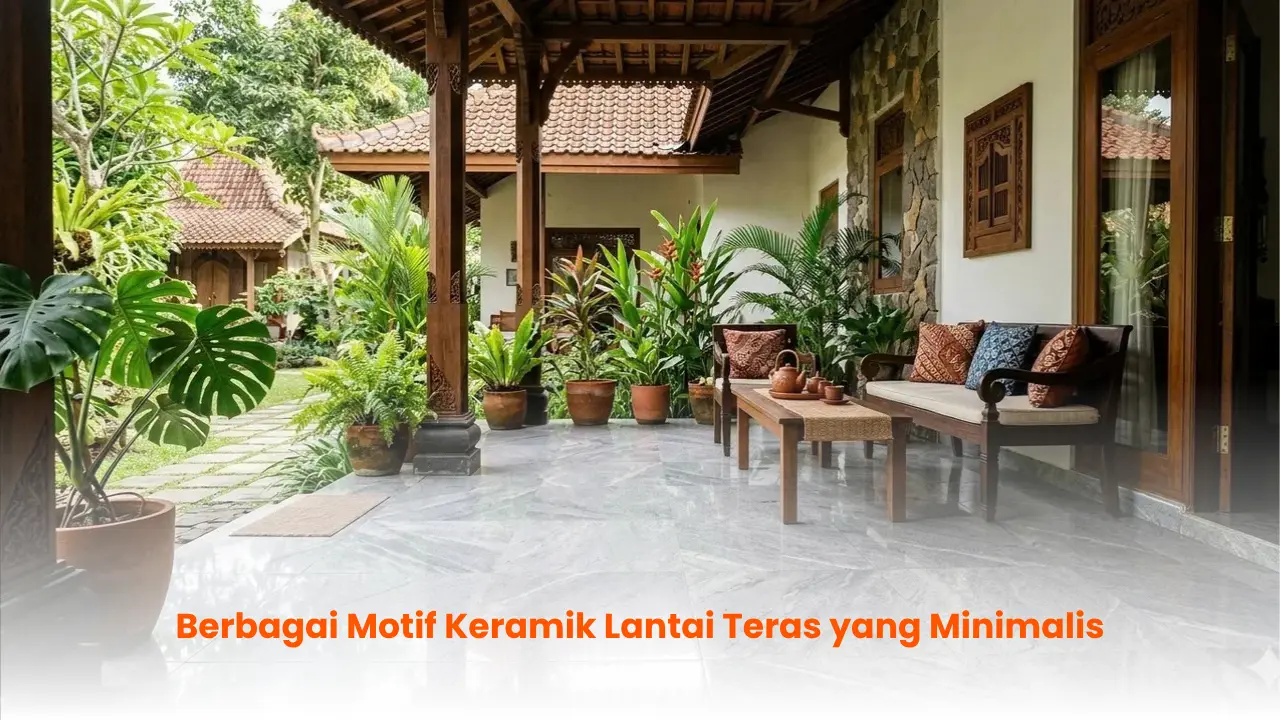 Berbagai Motif Keramik Lantai Teras yang Minimalis