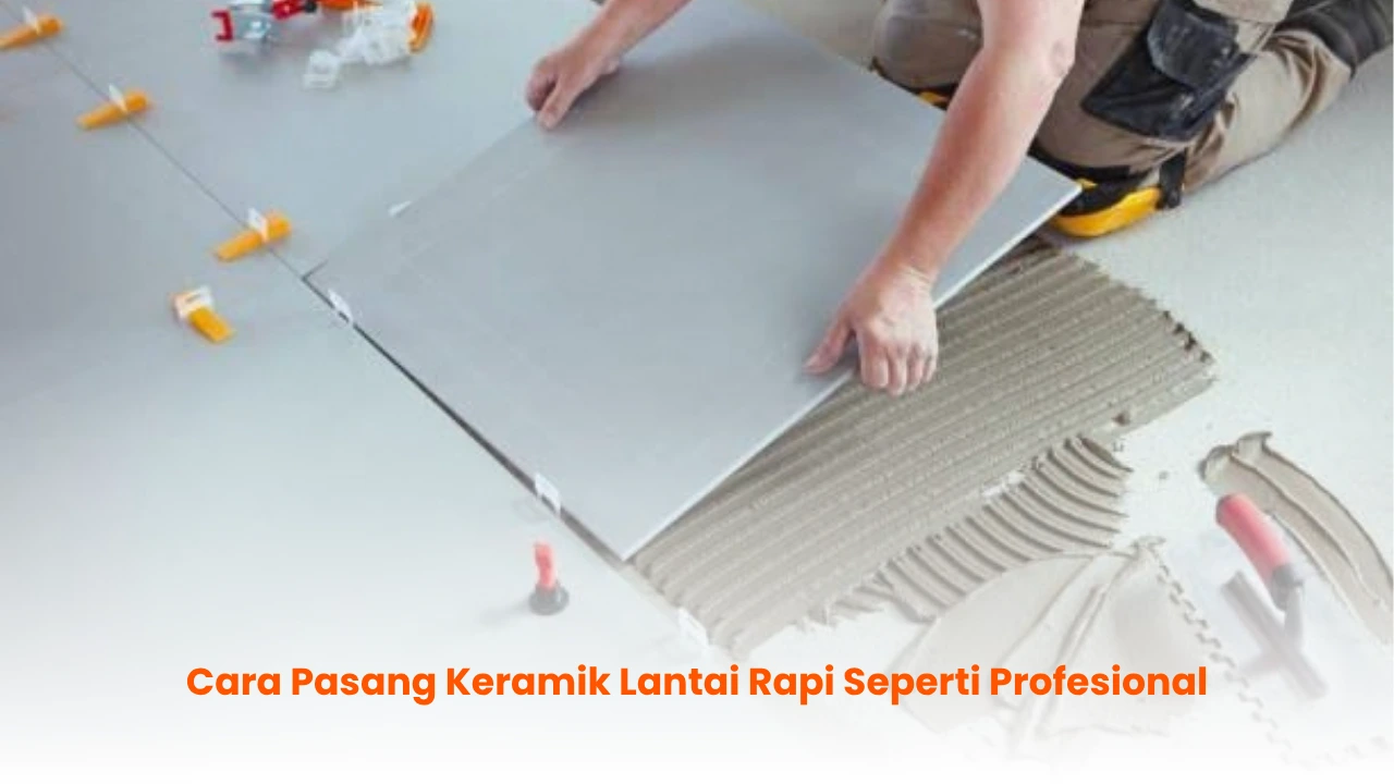 Cara Pasang Keramik Lantai Rapi Seperti Profesional