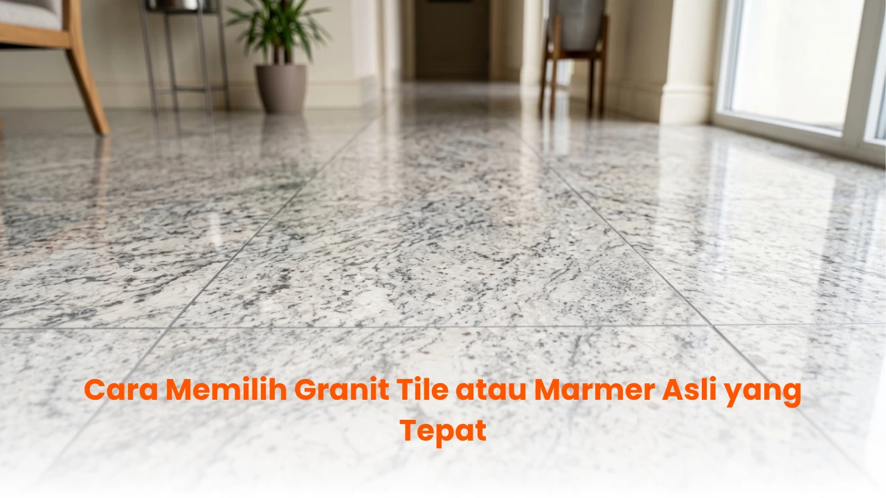 Cara Memilih Granit Tile atau Marmer Asli yang Tepat