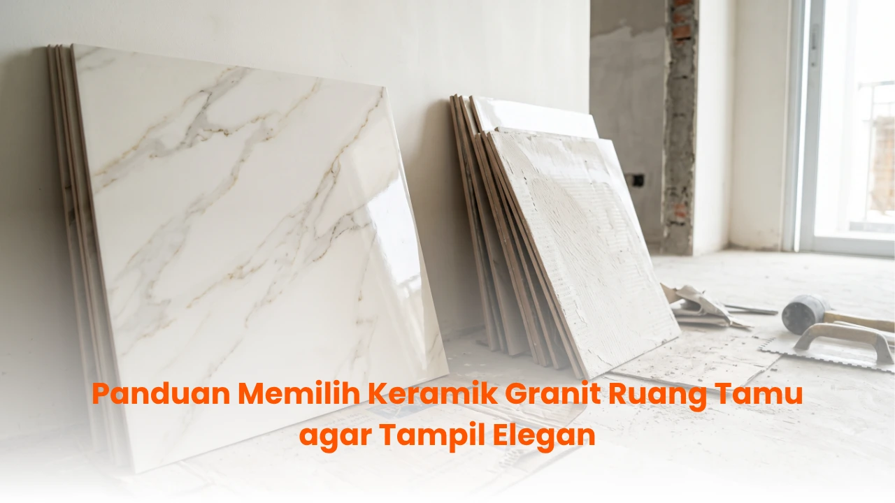 Panduan Memilih Keramik Granit Ruang Tamu agar Tampil Elegan